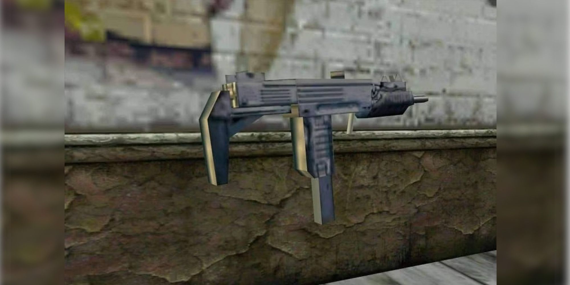 Un Uzi SMG, qui peut être utilisé à deux dans GTA San Andreas