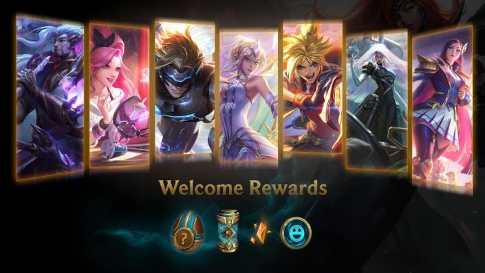 L'événement de bienvenue proposera de généreuses récompenses comme des éclats de skin permanents et plus encore. (Photo: Riot Games)