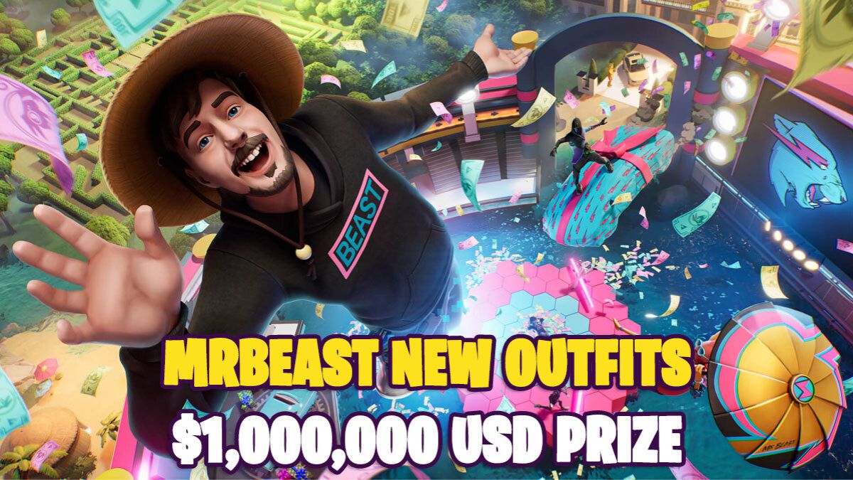 Fortnite et MrBeast offrent 1 million de dollars : voici comment, quand et où participer pour avoir une chance de gagner