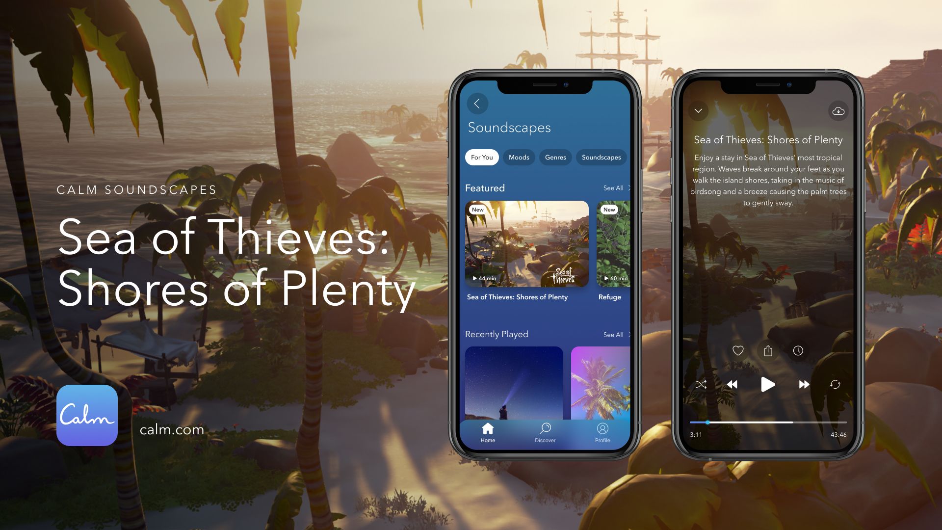 Calme x Sea of ​​Thieves Image