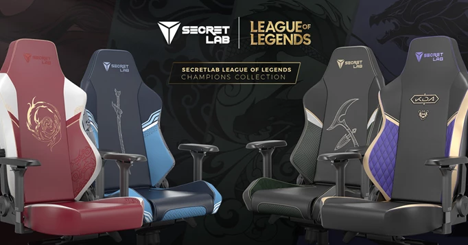 Chaises Secret Lab League of Legends