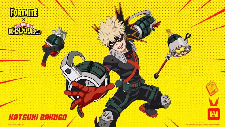 Fortnite My Hero Academia - Katsuki Bakugo