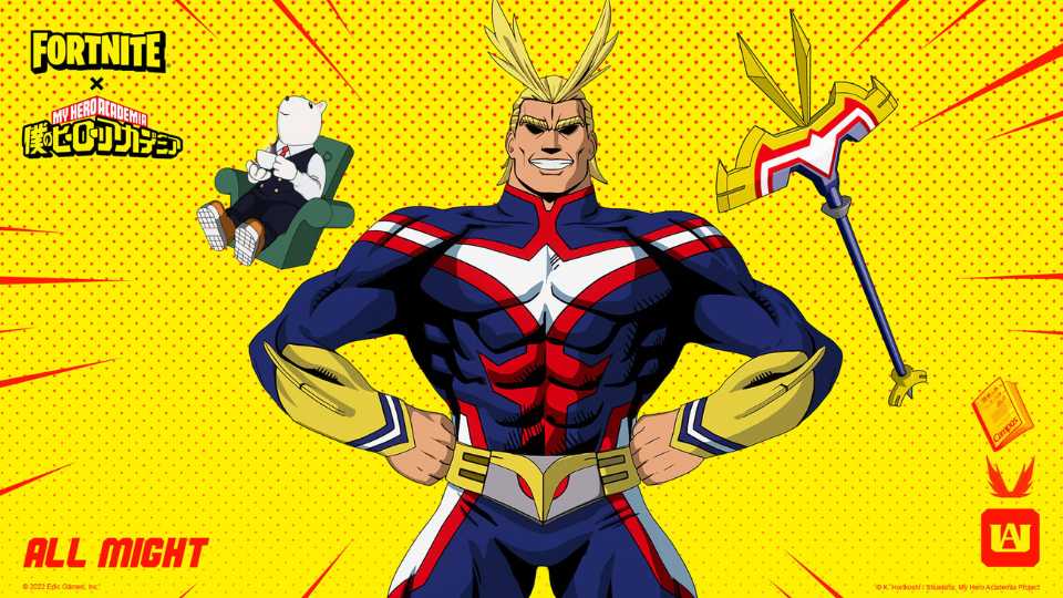 Fortnite My Hero Academia - Tout pourrait