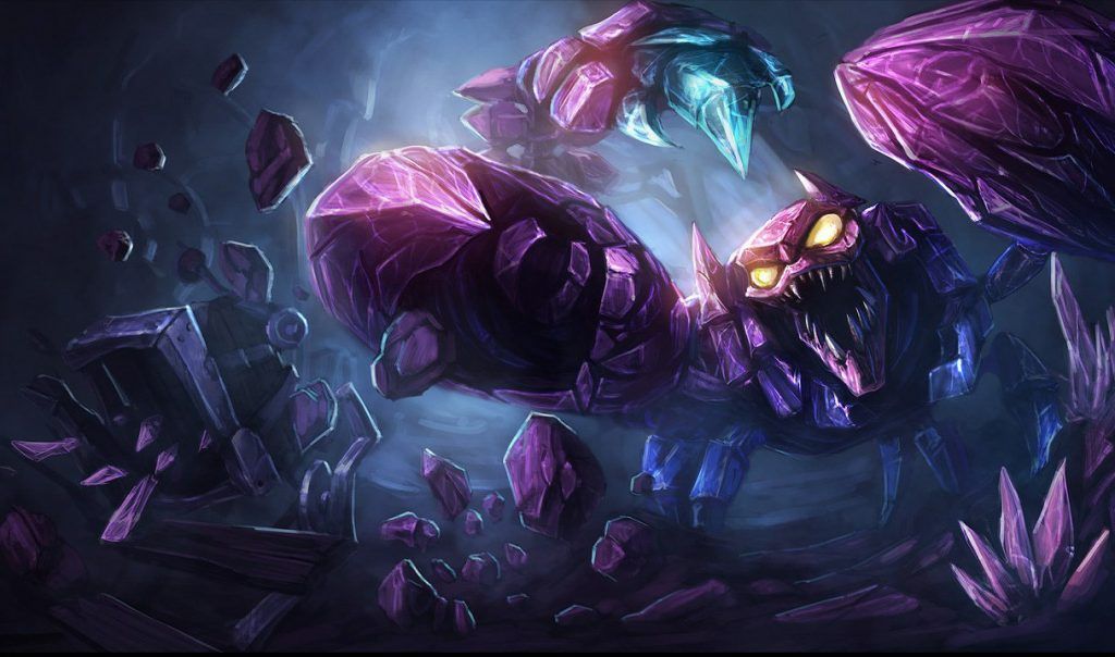 Toutes les courses de League of Legends Runeterra présentées dans Arcane Champion de League of Legends, Skarner