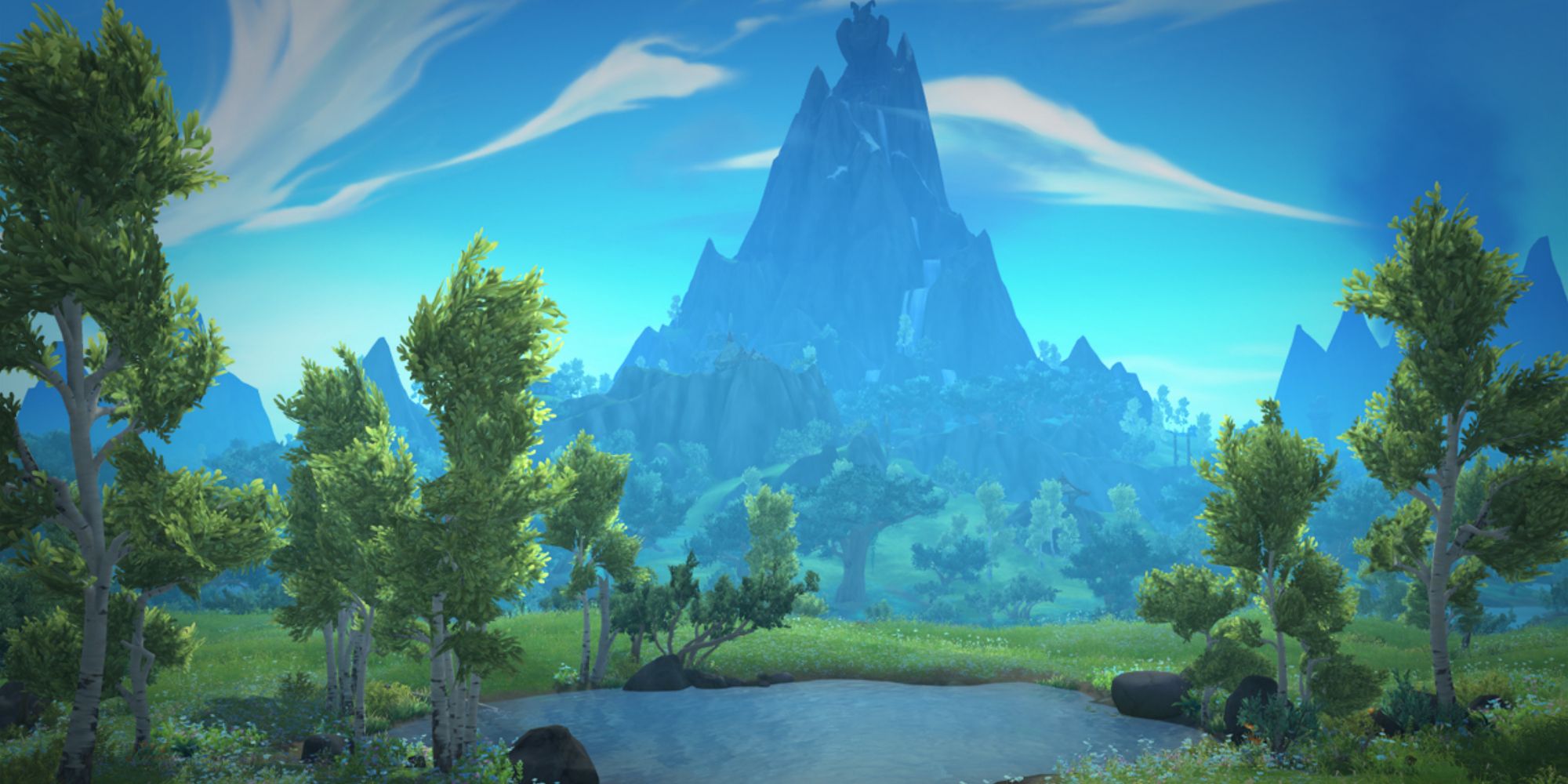 Photo panoramique des plaines d'Ohn'ahran de WoW