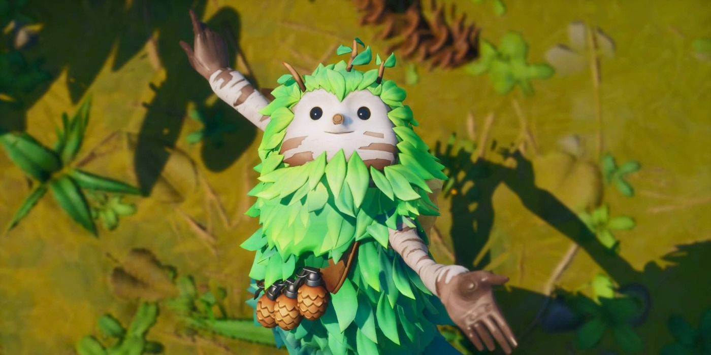 Fortnite Bush Ranger regardant le ciel