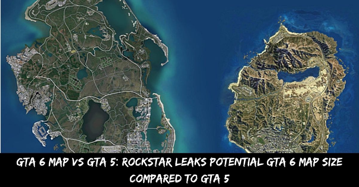 Taille potentielle de la carte GTA 6 par rapport à GTA 5