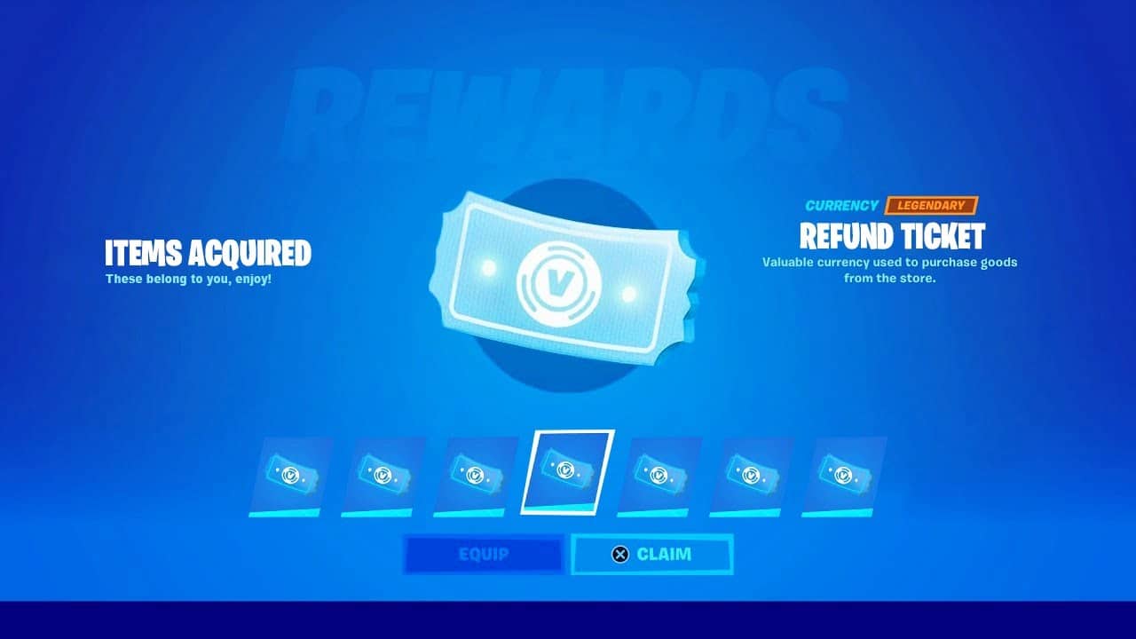 How to Refund Fortnite Account