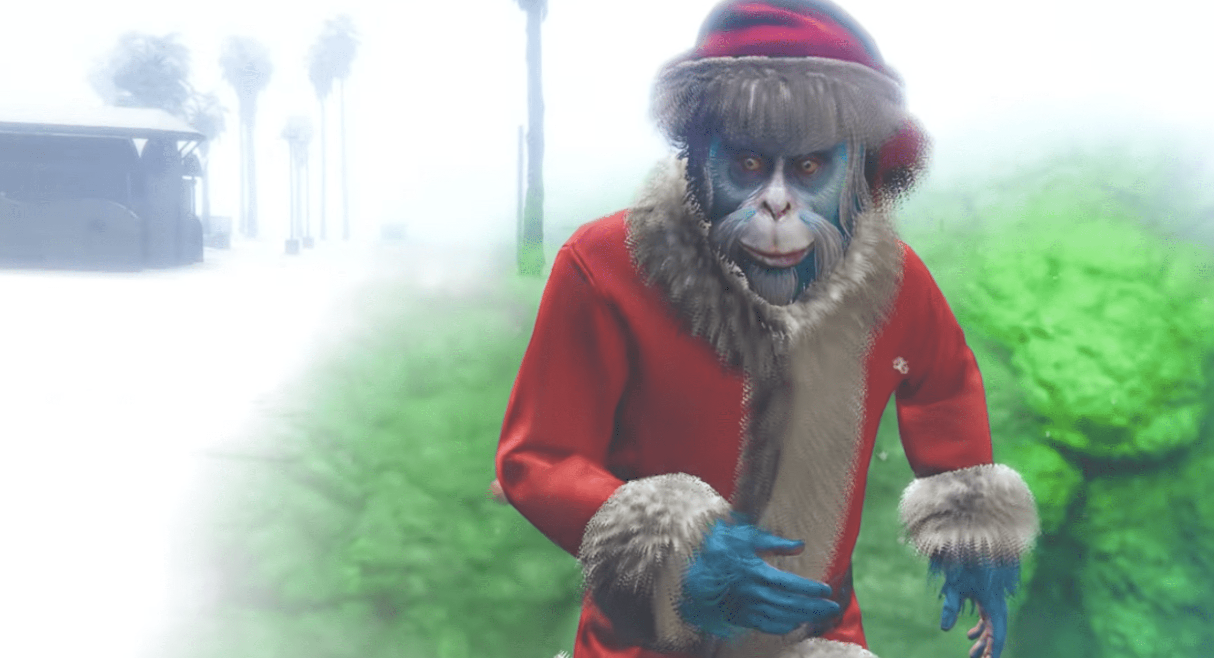 Gooch de GTA Online est un démon festif lors d'une série de crimes