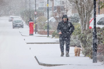 Met Office révèle que ce sera un jour de Noël blanc dans les prévisions officielles