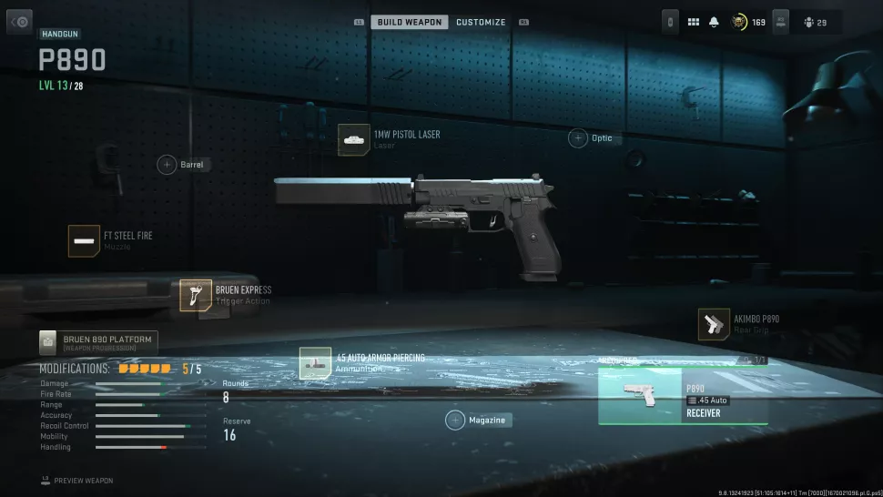 Pistolets doubles Warzone 2