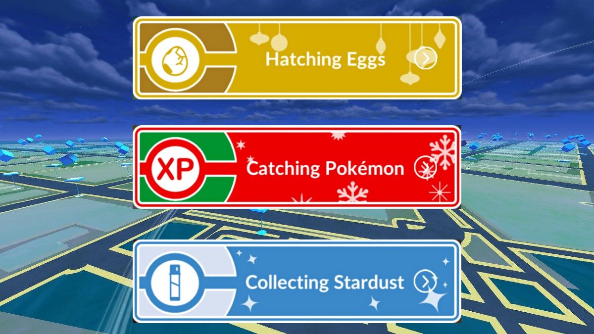 Meilleur chemin à choisir dans Pokemon GO Winter Wishes Research