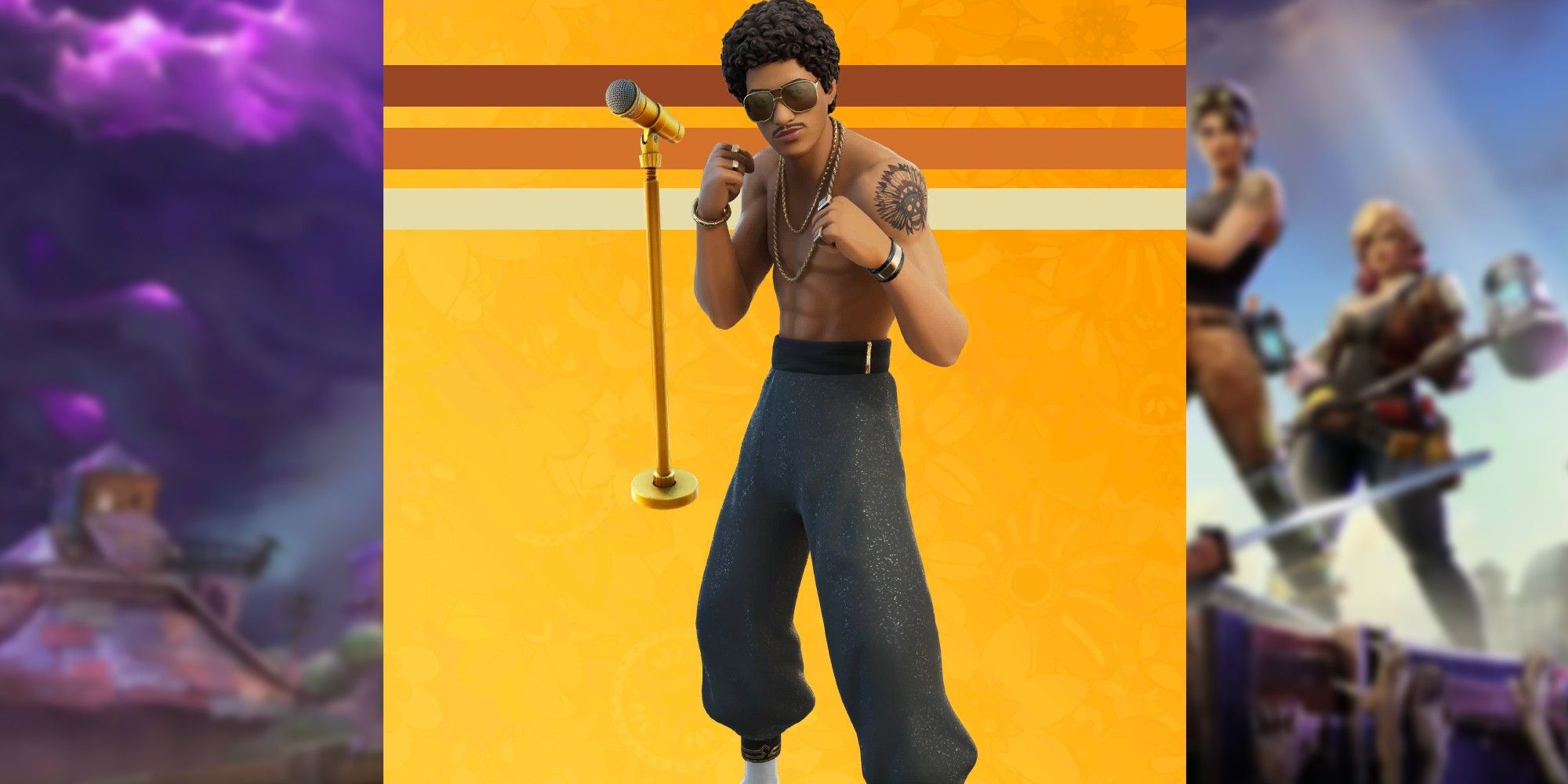 bruno mars sur fortnite