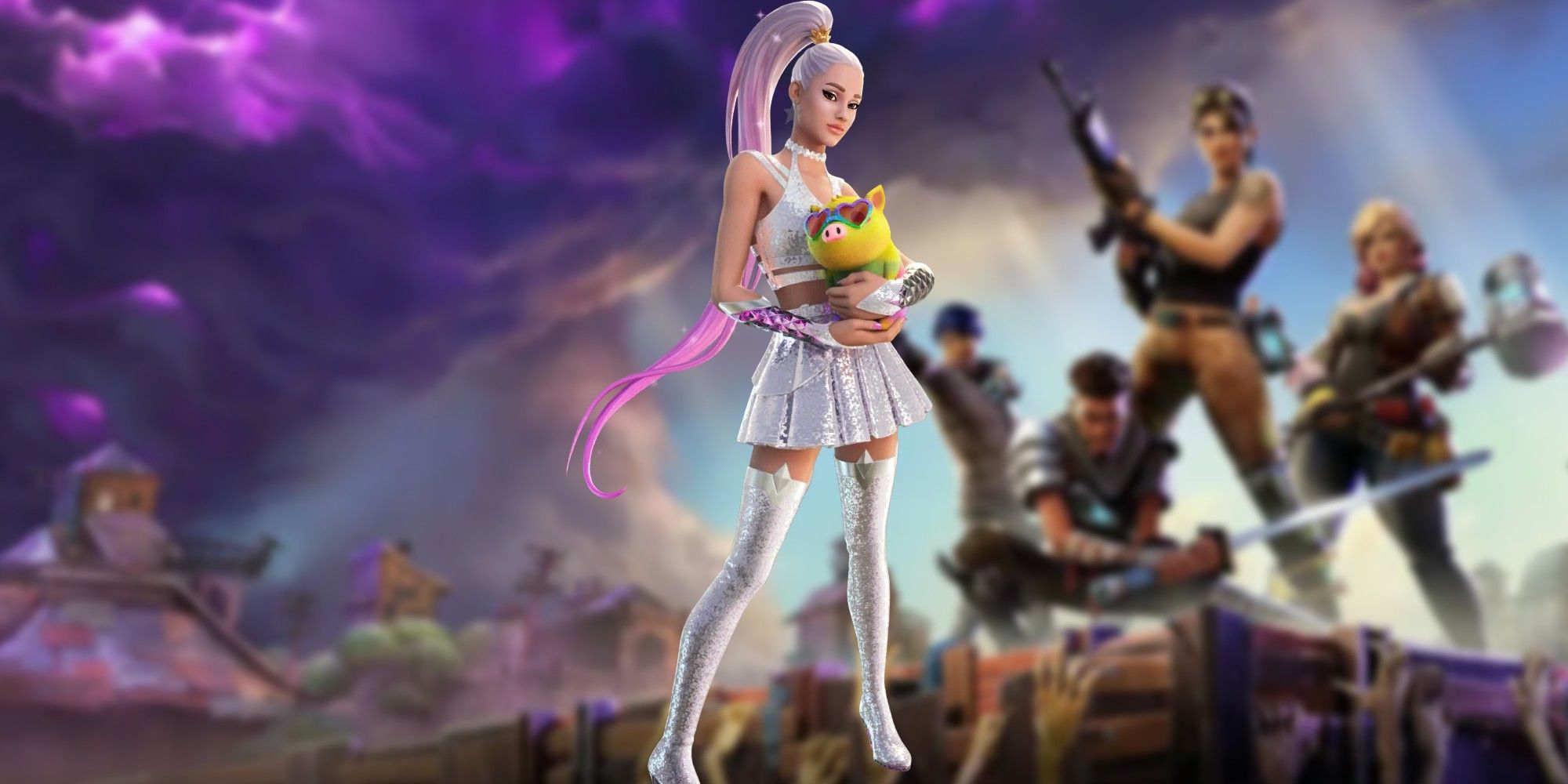 ariana grande sur fortnite