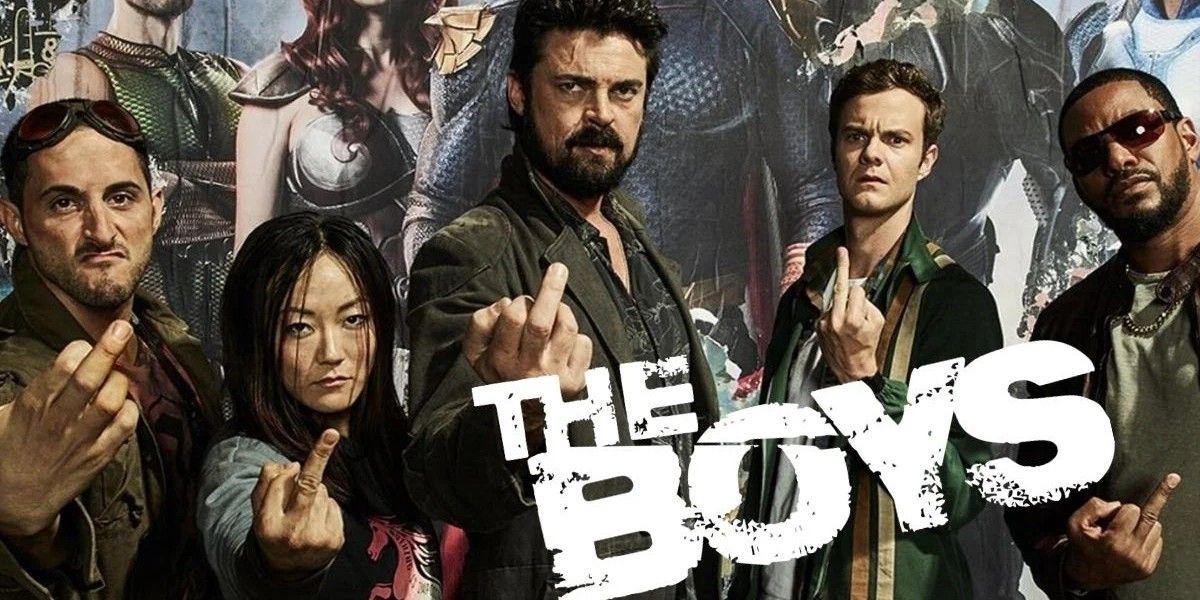 The-Boys-Cast-Flipping-Off-The-Camera