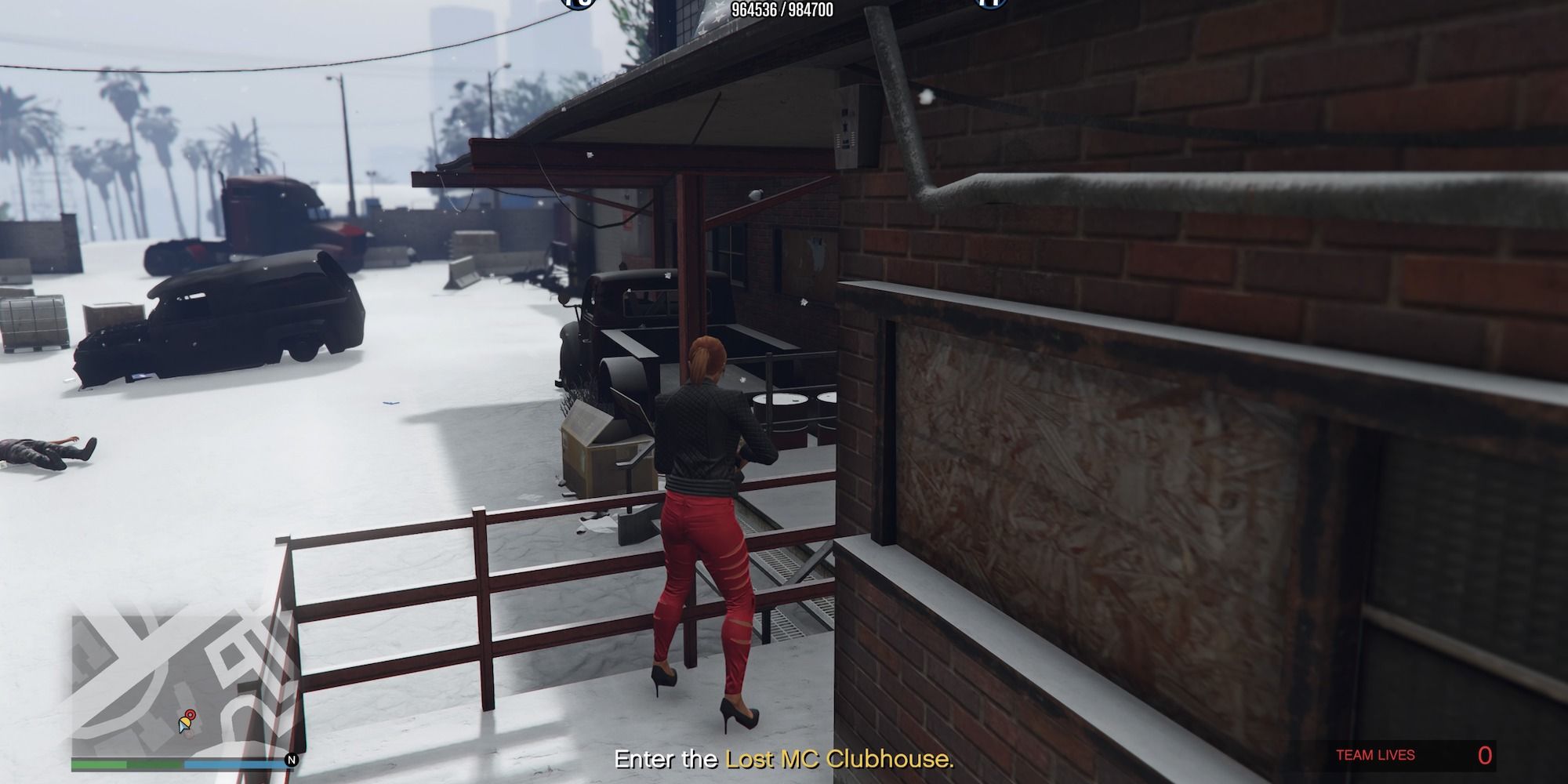 Entrer dans Lost MC Clubhouse GTA Online