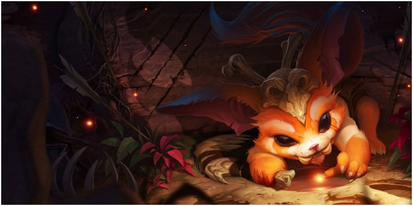 Gnar joue dans la jungle après être devenu méga