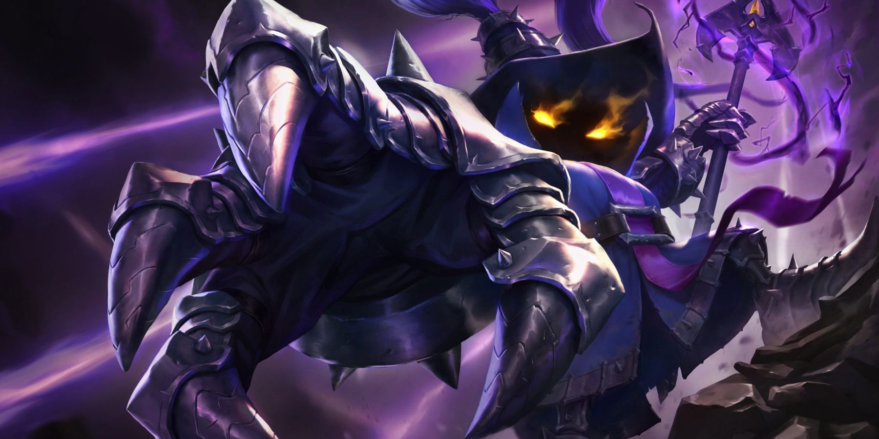 Veigar lance un sort avec la magie noire