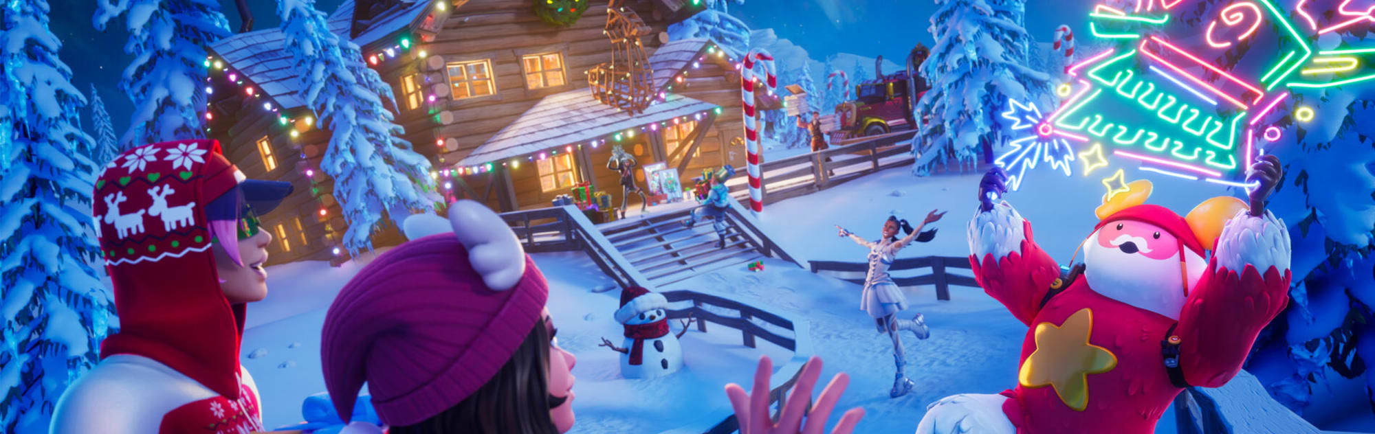 Fortnite passe au spécial Noël classique avec la bande-annonce du Winterfest 2022