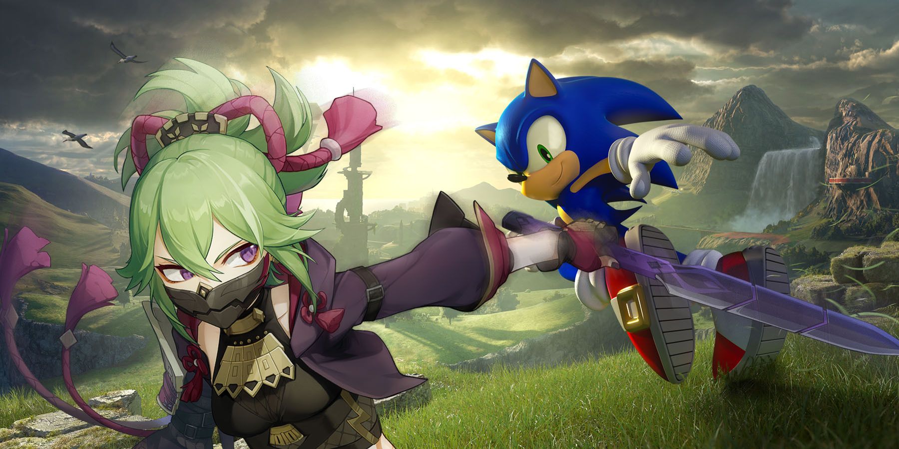 genshin impact vs sonic frontiers