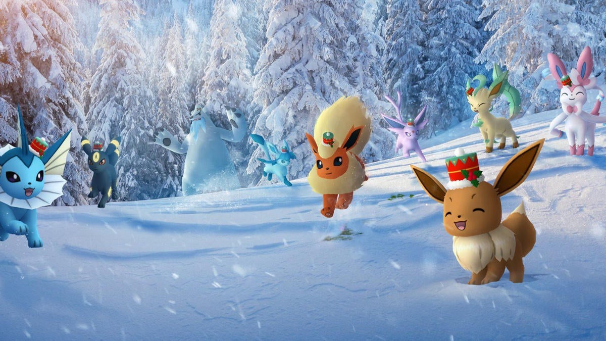 Les vacances d'hiver de Pokemon Go, partie 2, ont beaucoup à aimer pour les fans d'Eevee