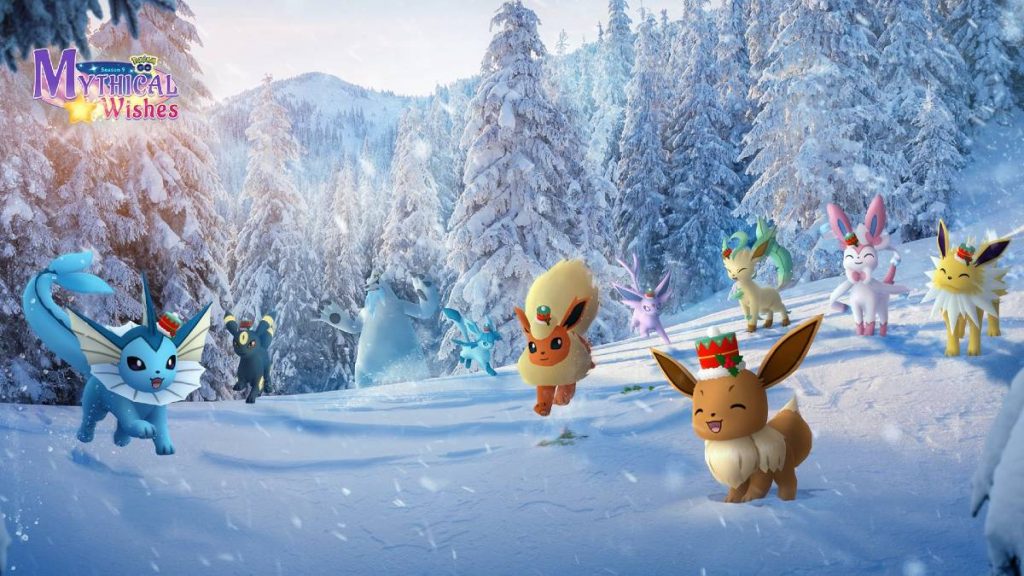 Pokemon GO Winter Holiday Évoli