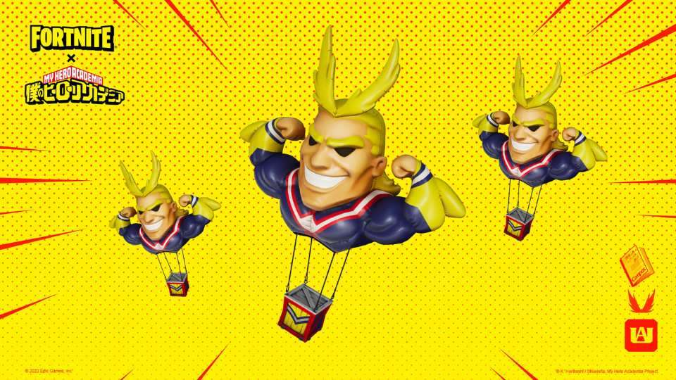Fortnite My Hero Academia - Gouttes d'approvisionnement