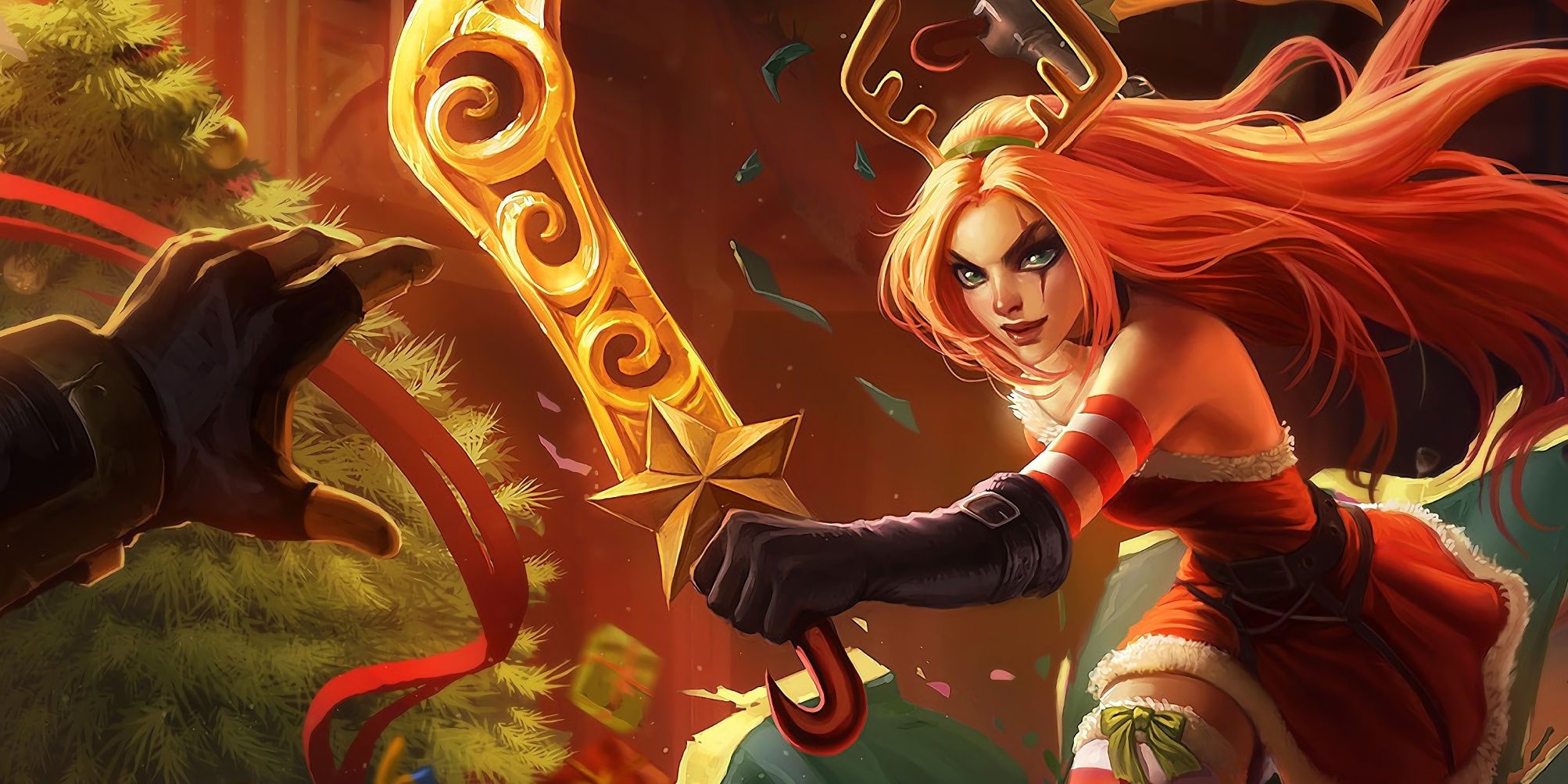 slay belle katarina splash art league of legends