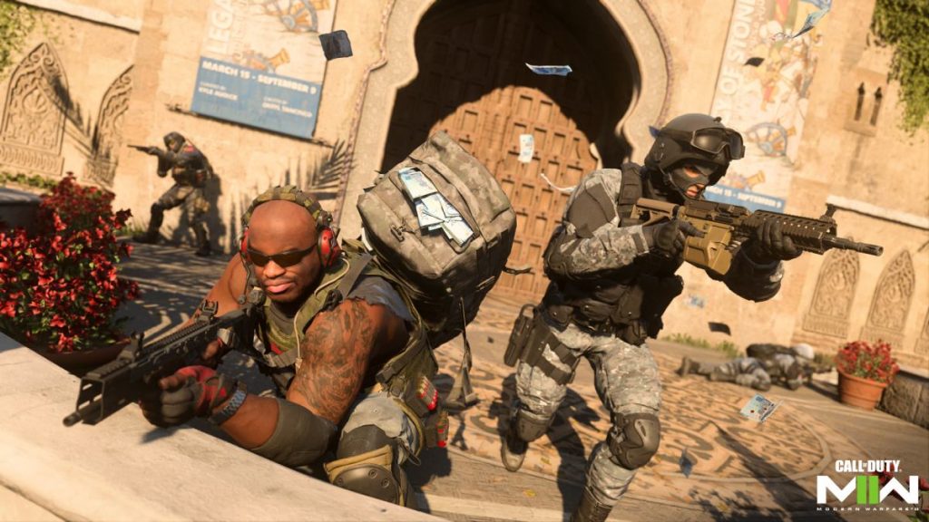 Les opérateurs MW2 se battent