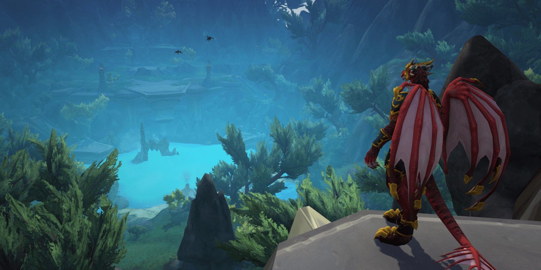 wow df dracthyr exploration de la zone de départ