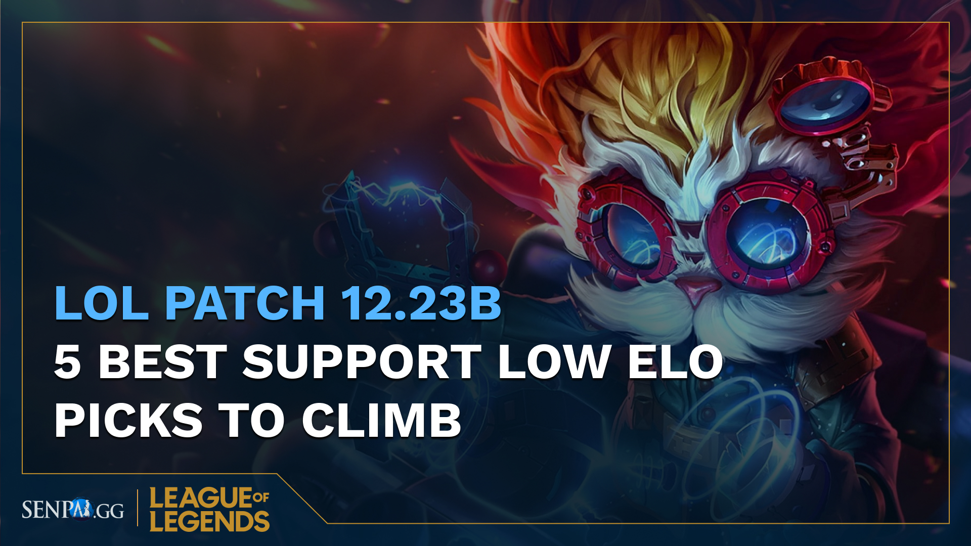 5 meilleurs choix de support faible Elo pour grimper dans le patch 12.23b de League of Legends