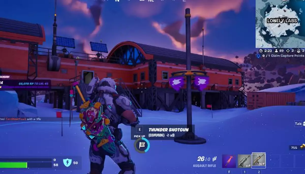 Comment réclamer des points de capture dans Fortnite