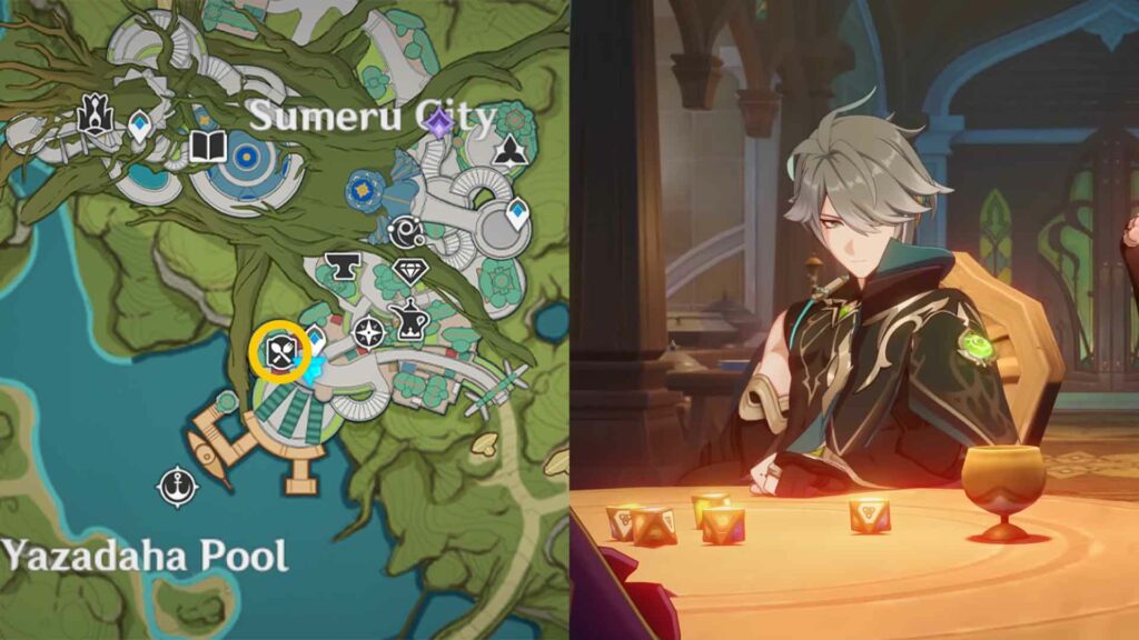La taverne de Lambad à Genshin Impact