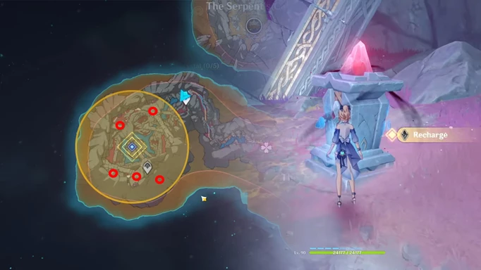 Genshin Impact: emplacements des piliers de cristal