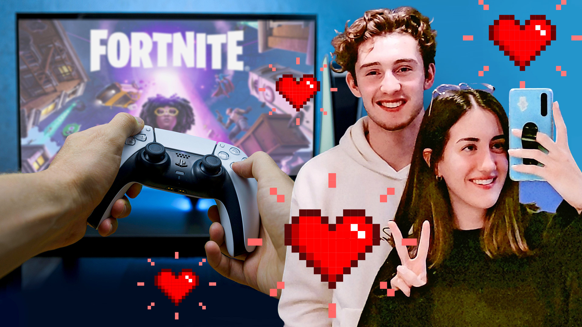 Nous sommes tombés amoureux après nous être rencontrés sur Fortnite alors que nous vivions à 1 000 miles l'un de l'autre