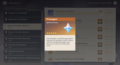 Réclamer des Primogems