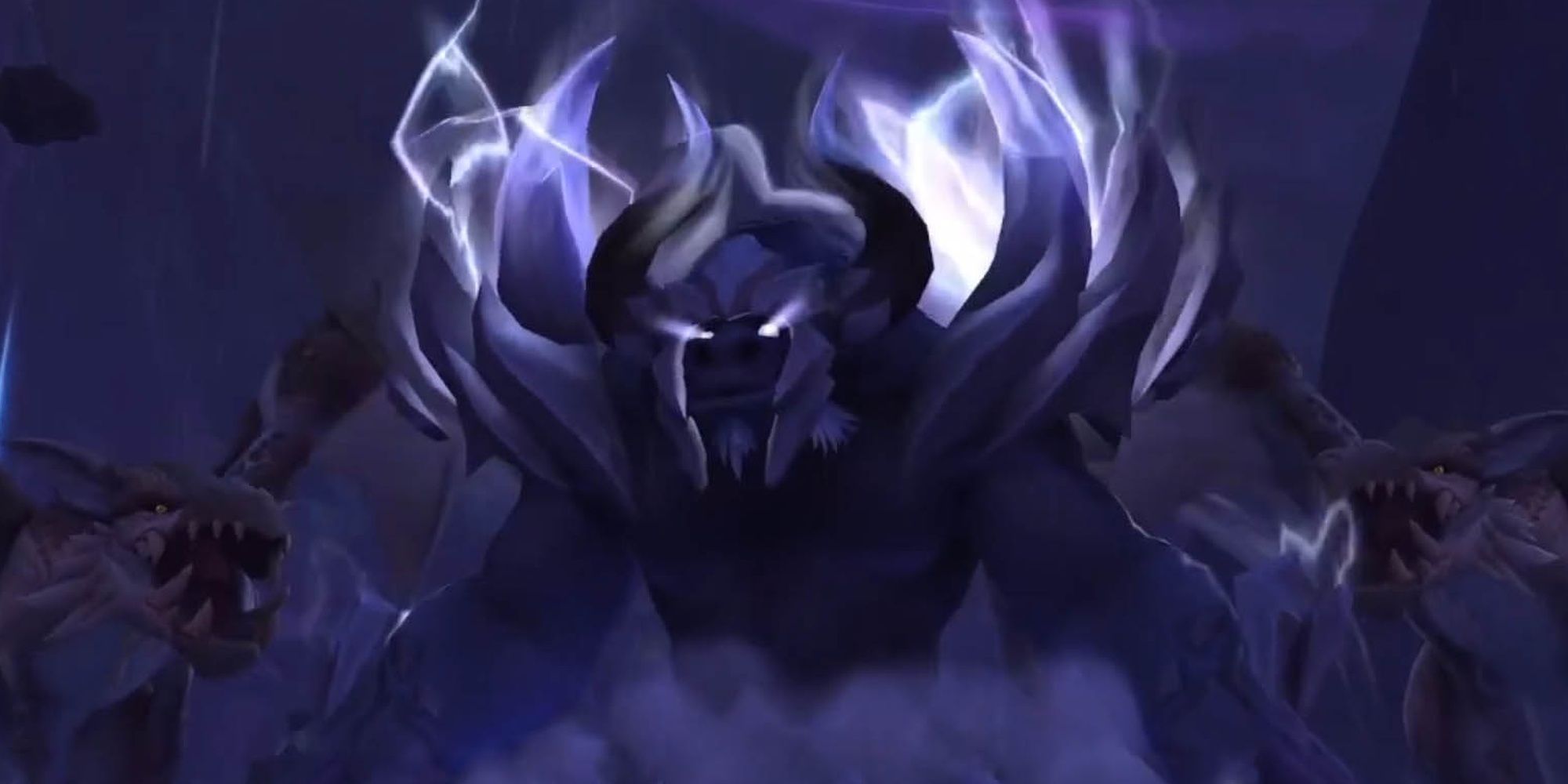 World of Warcraft un tauren imprégné de tempête