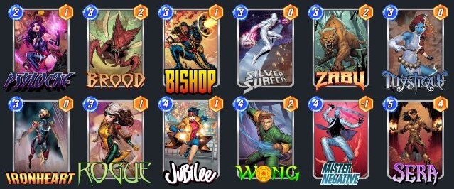 Liste des decks Flipper fidèles
