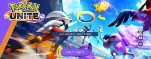 Échec de la connexion Pokemon-Unite