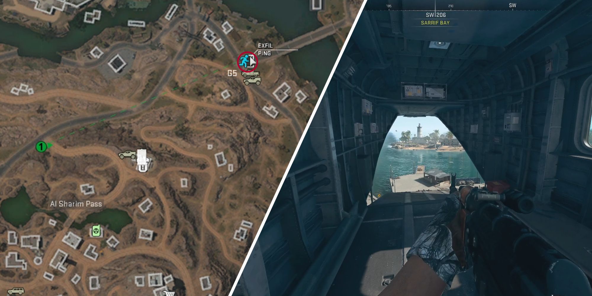 extraire les données de trajectoire de vol de l'hélicoptère léger dans Warzone 2 DMZ