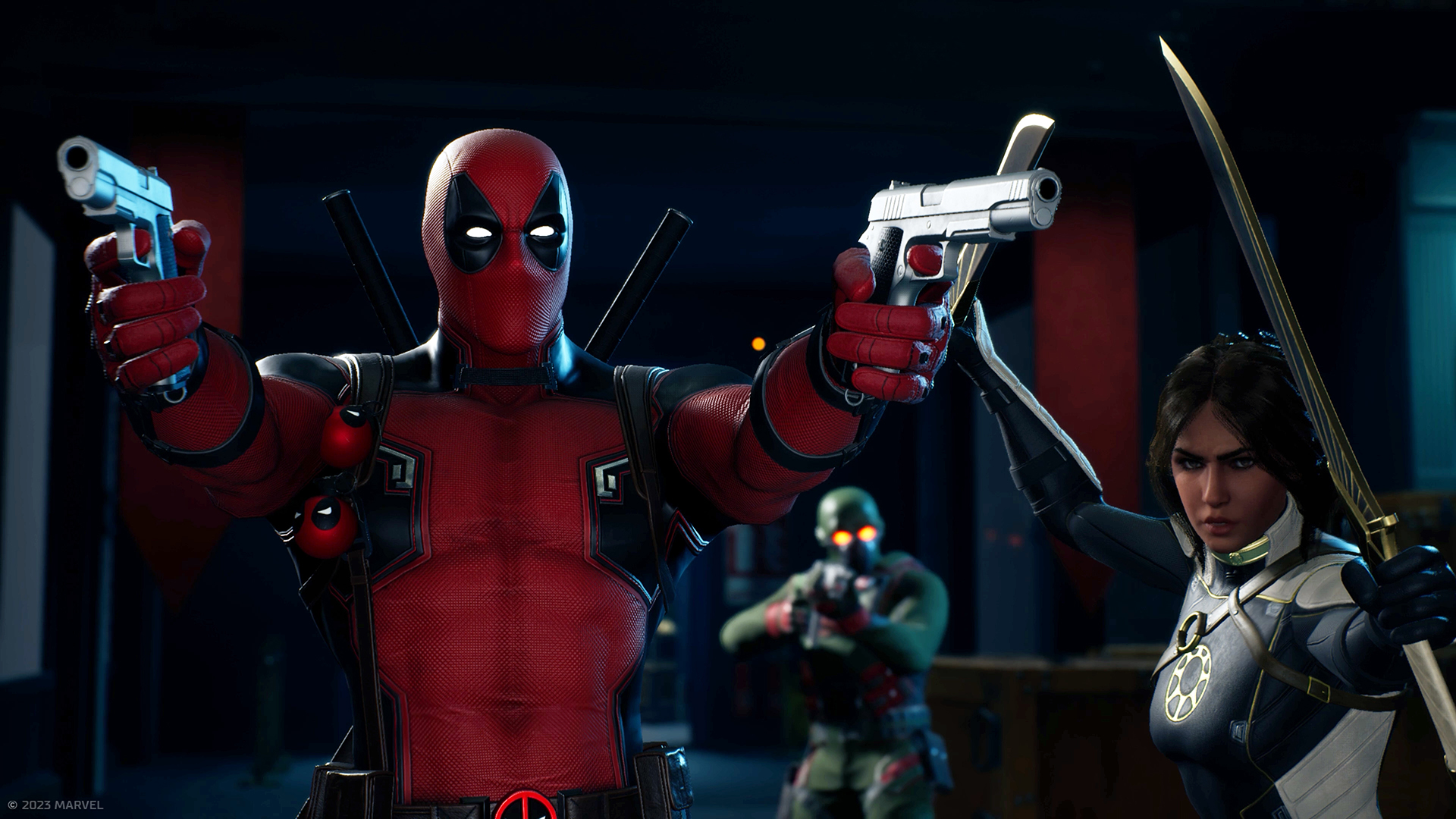 Marvel's Midnight Suns - Capture d'écran de Deadpool