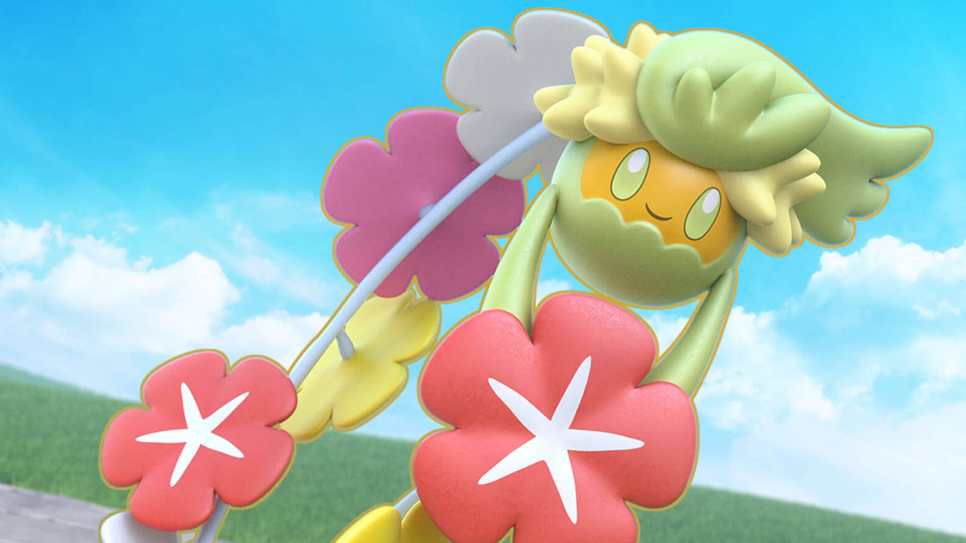 Comfey flotte dans Pokemon Unite à partir de la semaine prochaine