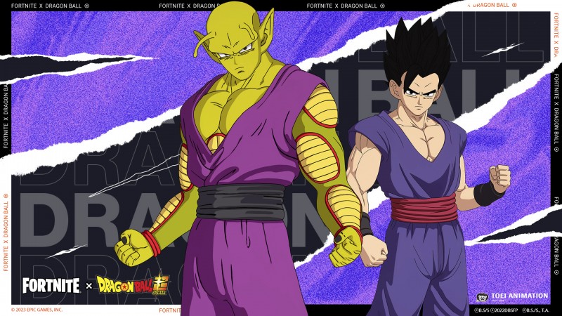 Dragon Ball Super est de retour dans Fortnite avec de nouveaux skins Piccolo et Gohan