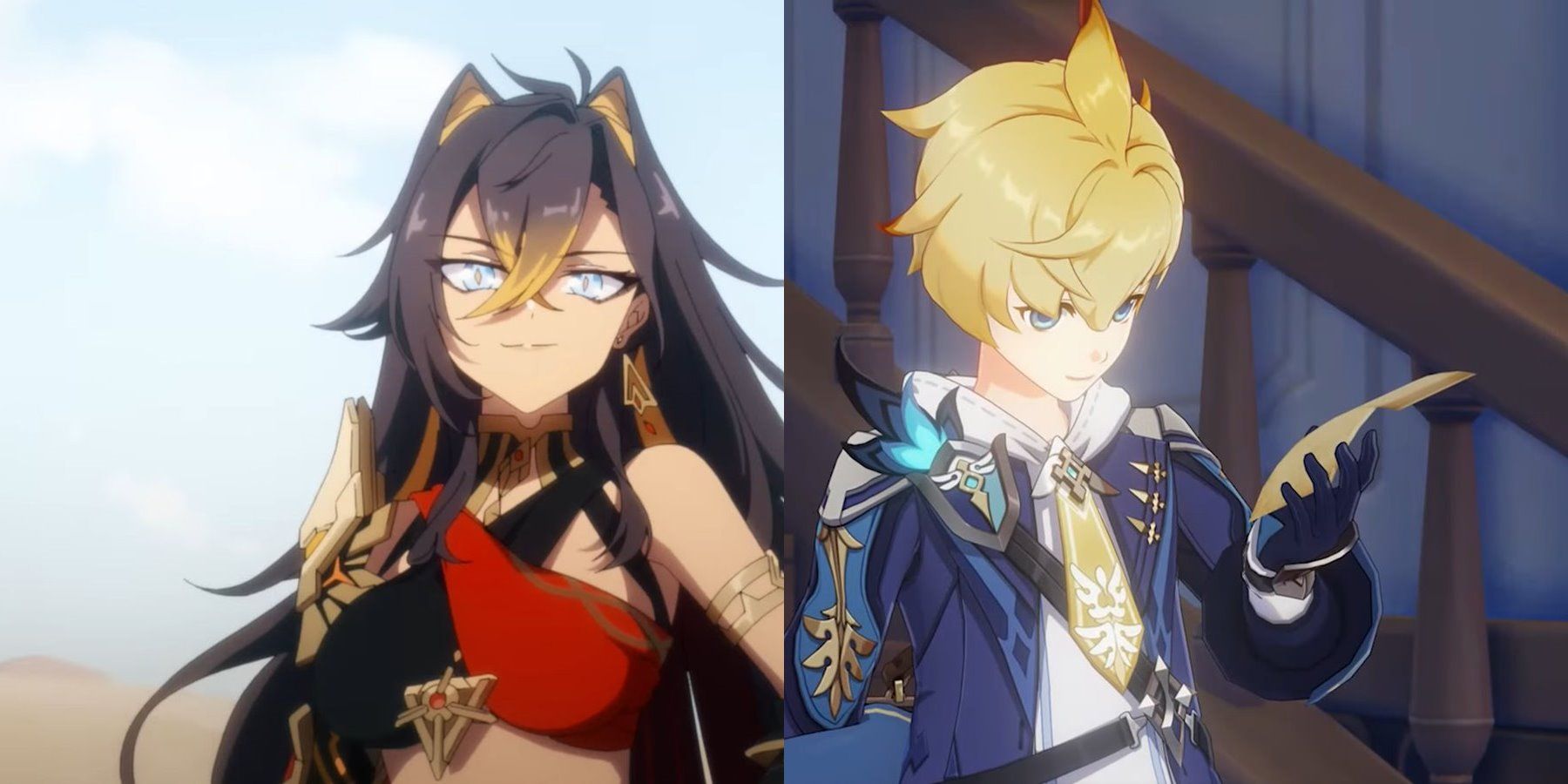 Genshin Impact Dehya and Mika