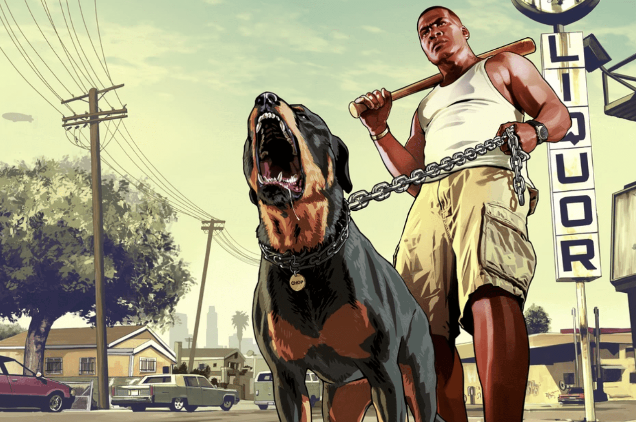 GTA V Chop et Franklin