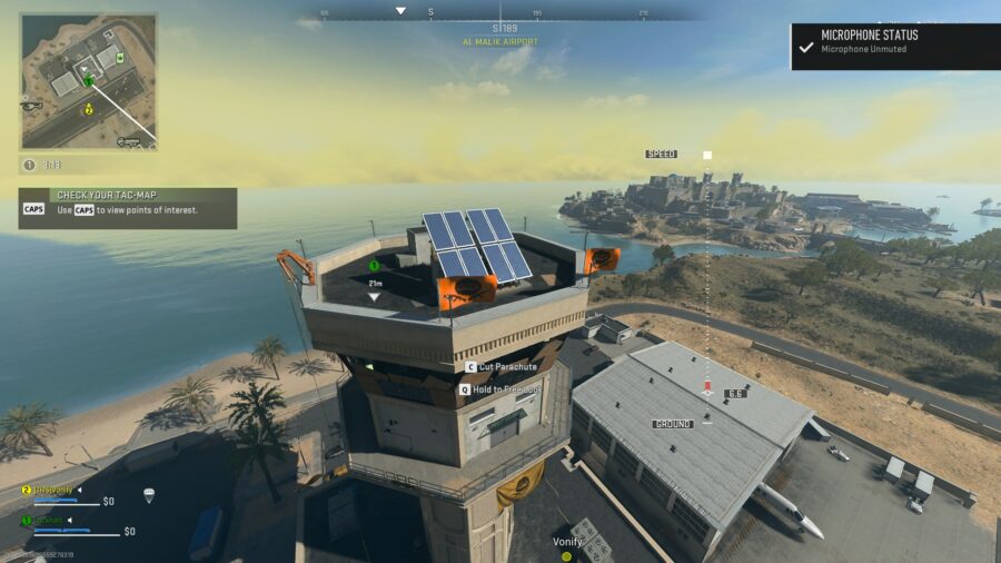 Comment entrer dans la tour de l'aéroport dans Warzone 2.