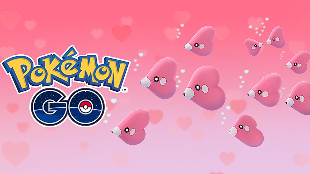 Premiers détails de l'événement Pokemon Go de la Saint-Valentin