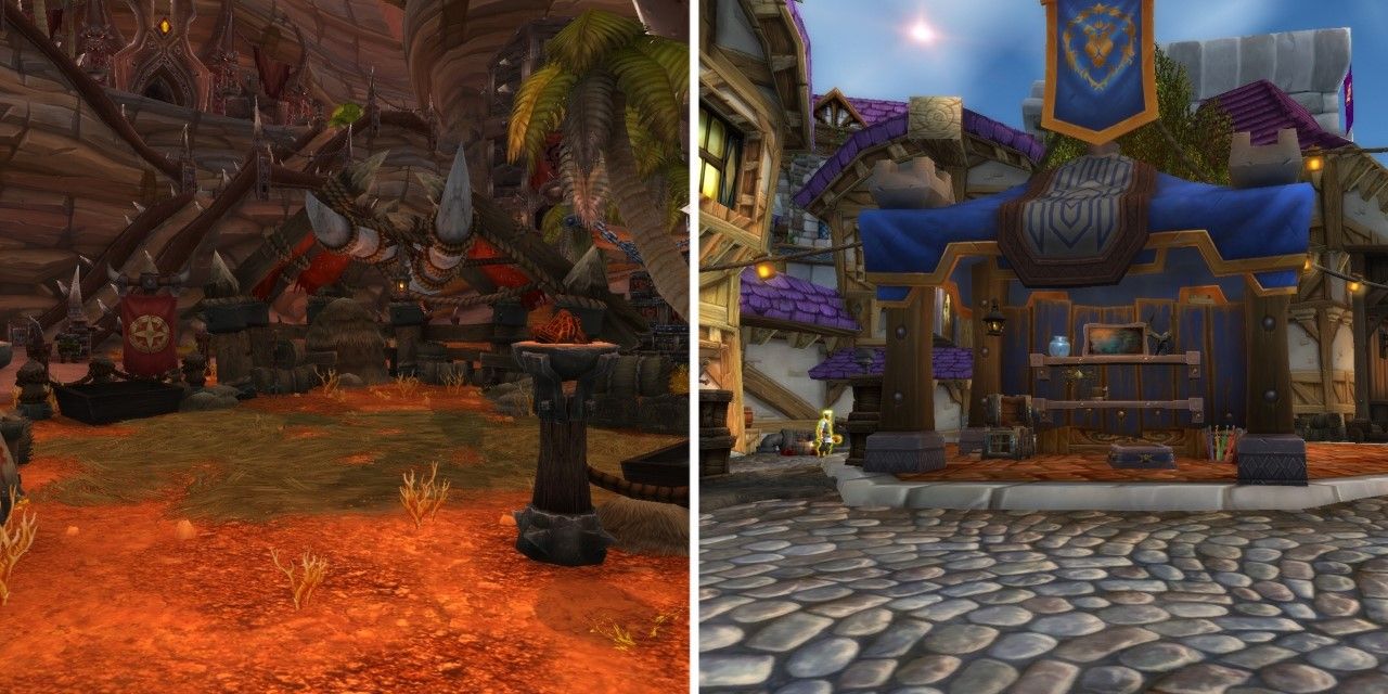 Hurlevent et Comptoir d'Orgrimmar