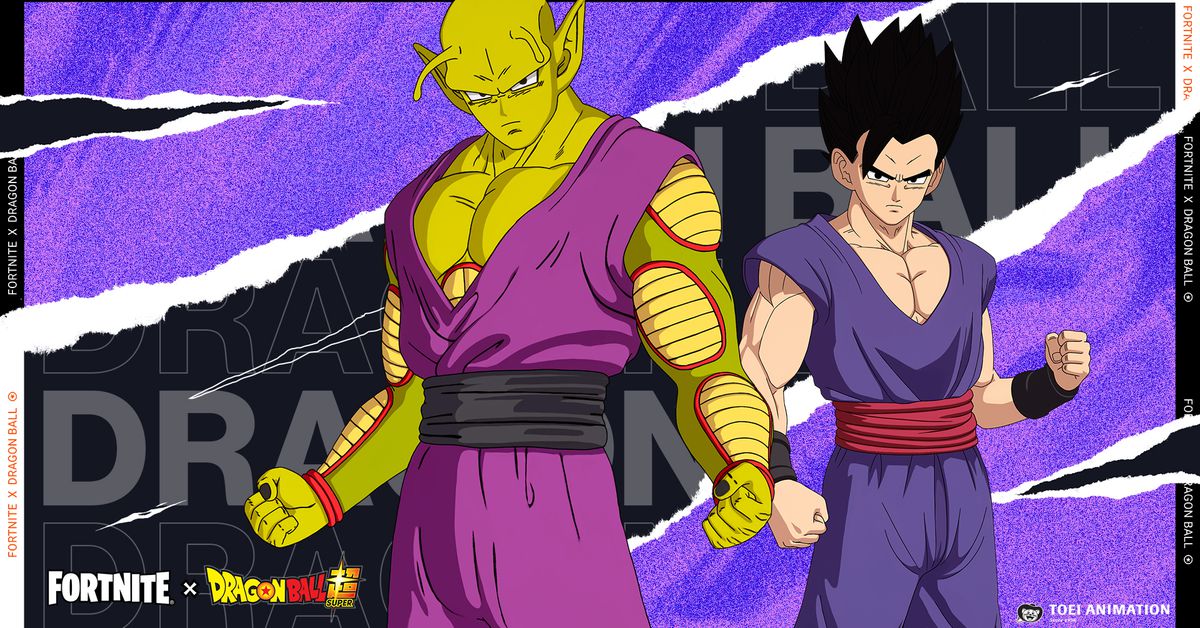 Gohan et Piccolo de Dragon Ball débarquent sur Fortnite
