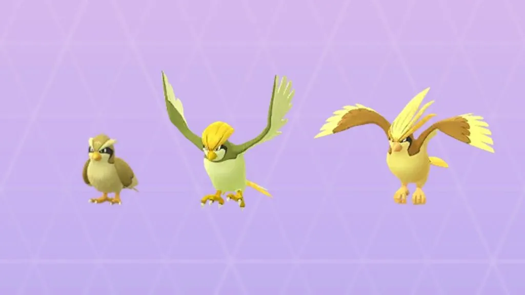 Pokémon GO de la famille Piggey brillant